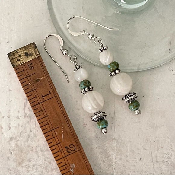 ARTISAN Earrings - “Gentle Breeze” Dangles - Picture 8 of 11